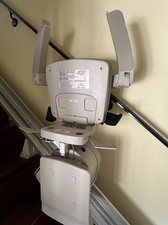 Bruno SRE-3050 Electric Stairlift Foldable Armrest 300 lb Straight Indoor picture