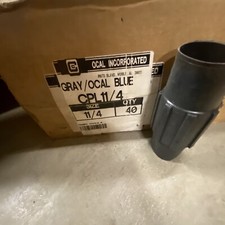 Ocal CPL11/4-G Threaded PVC Coated Conduit Coupling 1-1/4