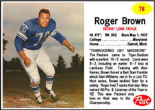 ROGER BROWN POST 63### BUY 5 GET 1 FREE ## or 30% OFF 12 OR MORE picture