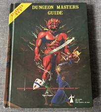Advanced Dungeons & Dragons Dungeon Masters Guide 1979 Revised TSR Gary Gygax picture