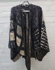 New BCBG Maxazria Black Cape Size S/M picture
