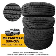 4x 235/75R15 109T OEM Replacement Factory Fit SUV CUV HT Tire | Original Spec Ma picture