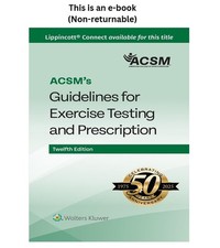 ACSM ACSM's Guidelines for Exercise Testing and Prescription 2 picture