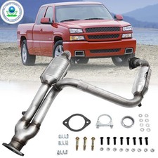 Exhaust Y Pipe Catalytic Converter For 00-06 Chevy Tahoe 4.8L 5.3L EPA Approved picture