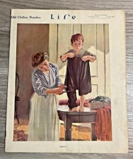 Life Magazine July 29 1920 Old Clothes Number Illustrated RARE Vtg Antique picture