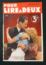 1934 Pour Lire A Deux Magazine No 6 France picture