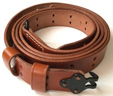 WWII US M1903 RIFLE M1907 LEATHER CARRY SLING picture