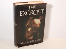 Vtg THE EXORCIST 1971 1st EDITION Hardcover *RARE* William Peter Blatty HORROR picture