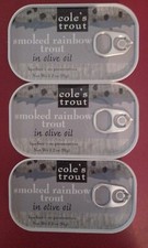 COLES TROUT SMOKED 3.2 Ounce Pack of 3 picture
