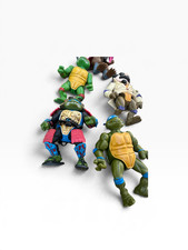 Teenage Mutant Turtles Lot of 10 Figures, 25 Accessories, 1 motorcycle  1988 picture