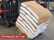 Pack of 100 Anti-Slip Pallet Paper Skid Lot - 48 X 40