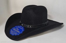 Men's Black Western Cowboy Hat Vaquero The Old Beristain Luxury Style picture