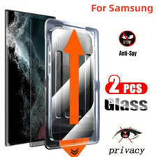 2 P For Samsung Galaxy S24 S25 S26 Ultra Tempered Screen Protector +Instill Tool picture