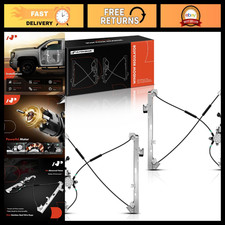 Power Window Regulator with Motor for Front Driver & Passenger Side - Compatible picture