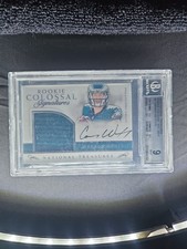 2016 Panini National Treasures - Rookie Colossal Signatures Carson Wentz #2 /25 picture