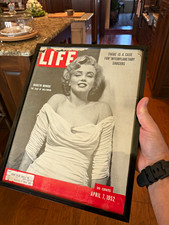 LIFE Magazine April 7 1952 Marilyn Monroe Cover FRAMED picture