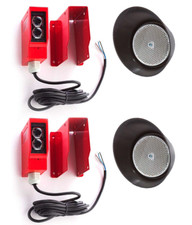 (2) Photo Safety Beam For Sensor, Gates, Garage Doors, Safety Indoor/Outdoor picture