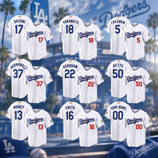 Men's LA Dodgers 2026 Gold Collection White Stadium Baseball Jersey Size S-5XL picture