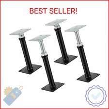 Zonon 2 Pack 9.5-13.5 Inch Adjustable Floor Jack Post, Mini House Screw Jack for picture