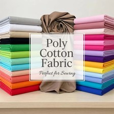 Poly Cotton Broadcloth Fabric 60