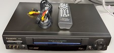 Panasonic PV-9662 Blue Line Omnivision 4 Head HiFi Stereo VCR& Remote& Cables ✅✅ picture