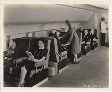 Douglas DC-4E: Sole Prototype Cabin Photo 1939, Later Sold to Japan 8x10 picture