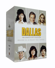 Dallas: The Complete Series Season 1-14+3 Movies (DVD 57-Disc Set) 1 Day Handing picture