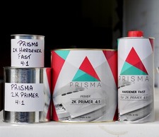 Prisma Automotive 2K Urethane 4:1 Primer Surfacer/Filler Gray QT Kit W/Hardener picture
