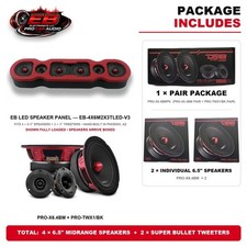 DS18 Loaded LED Combo: 4x6.5
