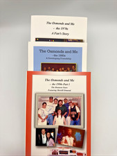 The Osmonds and Me -3 Book Collection From The 1970, 80’s & 90s:  By S. Martens picture