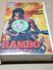 Rambo First Blood Part II VHS 1985 SEALED Thorn EMI  HBO Clamshell NEW picture