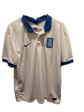 GREECE 2014 2015 AWAY AUTHENTIC PLAYER ISSUE FOOTBALL SHIRT NIKE XL MENS picture