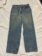 Vintage Levi’s 550 Jeans 33x30 Made USA Relaxed Fit Light Wash Denim picture