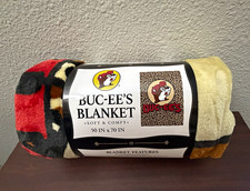 Buc-ee's Animal Print Fleece Throw Blanket Soft 50 in x 70 in picture