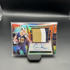 2017 Panini Select COOPER KUPP /10 Tie-Dye Prizm Rookie Patch Auto Hall of Fame picture