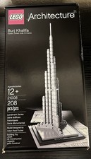 LEGO ARCHITECTURE: Burj Khalifa (21008) - New - Broken Seal picture