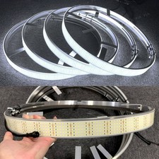 5-Row 17.5'' Pure White High-density LED Truck Wheel Tire Rim Lights Strobe Kit picture
