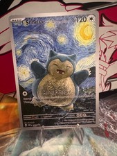 Snorlax Not Official Starry Night Van Gogh picture