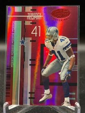 2004 Leaf Certified Materials #33 Terence Newman Mirror Red #/100 picture