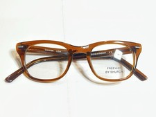 Shuron Sidewinder Freeway 54-24 Vintage NOS Eyeglass Frames Brown USA picture