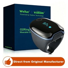 Wellue O2Ring Continuous Pulse Oximter with Vibration Alarm Free App & PC Report picture