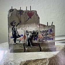 Banksy - Girl with the Red Balloon - Original From The Walled Off Hotel picture