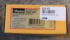 Parker R38E145M Refrigeration Solenoid Valve 5/8 ODF Solder New picture