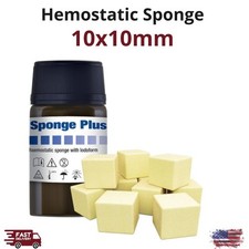 DSI Collagen Hemostatic Sponge Plus 50/Pk Absorbable Dental Extraction Dressing picture