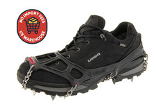 Kahtoola MICROspikes -snow, ice, trail hiking crampons - BLACK, XL picture