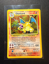 Wizards of the Coast Pokemon TCG Base Set Charizard 4/102 Holo Rare Eng 1999 picture