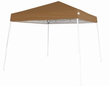 10x10 Portable Pop Up Canopy Tent Lightweight Outdoor Canopy Kit Slant Leg picture