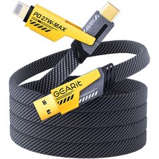 GEARit 4 in 1 100W Flat Super Fast Multi Charging USB-C Cable, 4.6 Feet picture