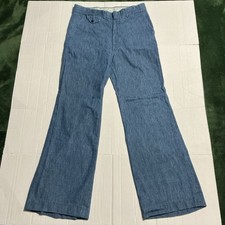 Vintage American Fashion Collection by H.I.S. Mens Pants 32x 30 Talon Zipper picture