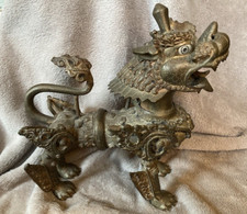 Chinese Qilin, Heavy, Detailed, and Richly Patinated picture